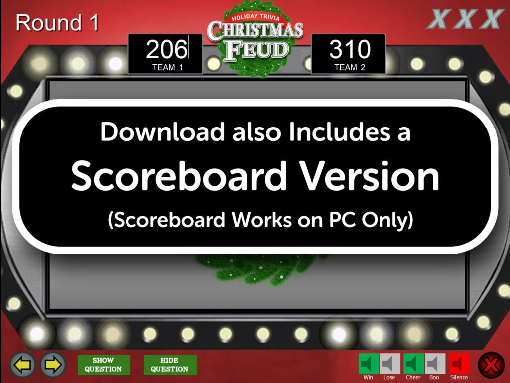 christmas feud vol 2 family feud trivia powerpoint game christmas family feud game questions